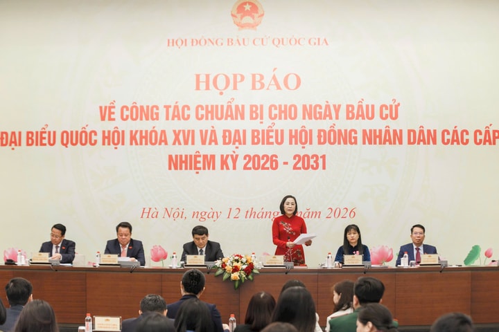 68 giờ nữa bắt đầu ngày bầu cử đại biểu Quốc hội khóa XVI và đại biểu HĐND các cấp nhiệm kỳ 2026-2031