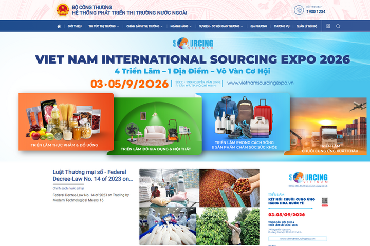 Bộ Công Thương khai trương Nền tảng số về phát triển thị trường nước ngoài