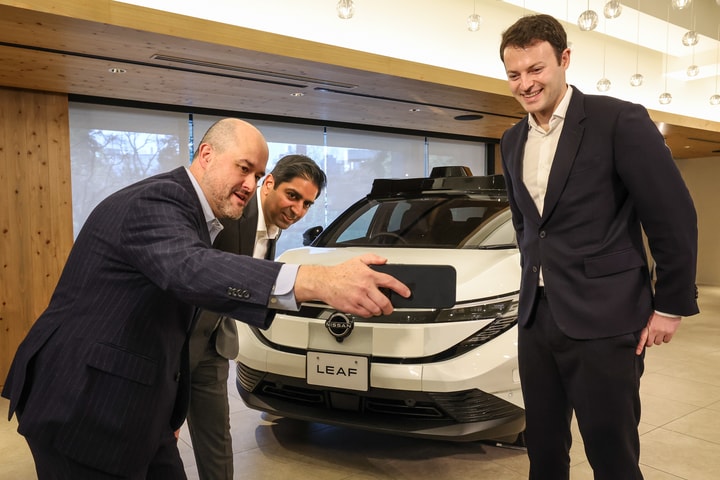 Nissan, Uber và Wayve bắt tay triển khai dịch vụ robotaxi tại Nhật Bản