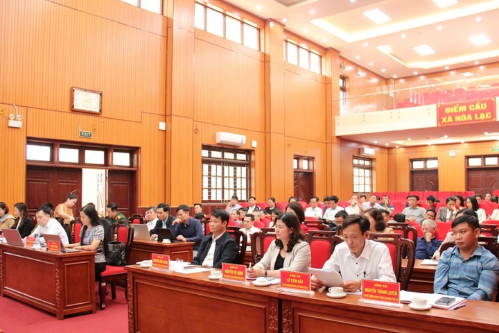 Xã Hoà Lạc: Hướng dẫn nghiệp vụ kiểm phiếu và tổng hợp biên bản, phiếu bầu cử