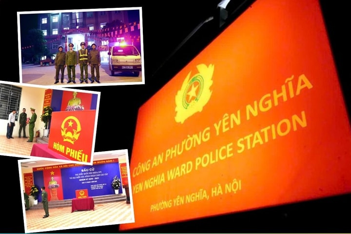 Công an phường Yên Nghĩa chủ động bảo đảm an ninh, an toàn cho ngày bầu cử