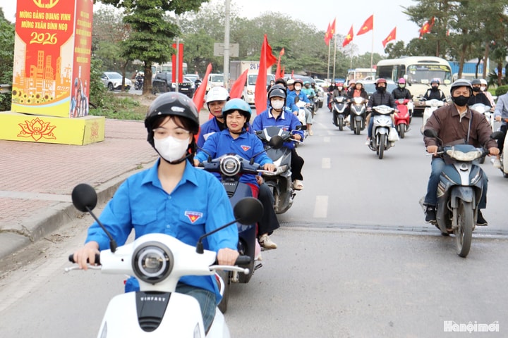 Đoàn phường Kiến Hưng triển khai đậm nét các hoạt động tuyên truyền bầu cử