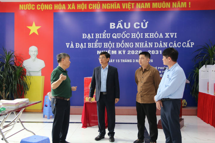 33 khu vực bỏ phiếu tại phường Xuân Phương sẵn sàng cho ngày bầu cử