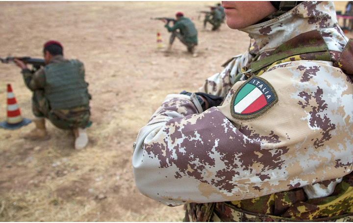 Italia rút quân khỏi căn cứ Erbil (Iraq) sau vụ tấn công tên lửa