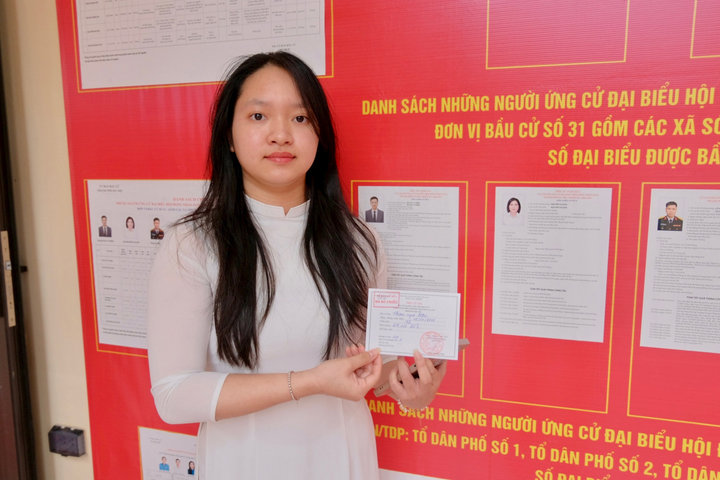 “Lần đầu tôi đi bầu cử”