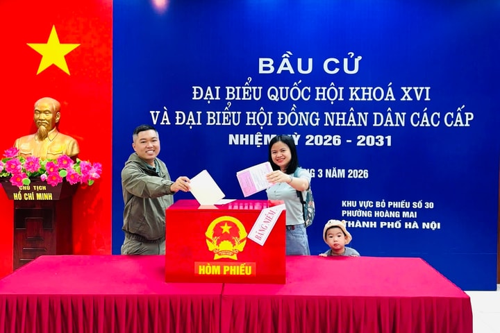Lá phiếu hôm nay – niềm tin vào tương lai đất nước