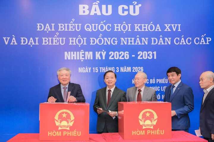 Phường Phúc Lợi: Cử tri háo hức với ngày hội non sông