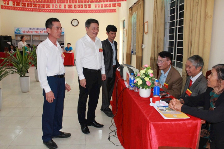 Thanh Oai: Cử tri tham gia bầu cử đạt 98,12%
