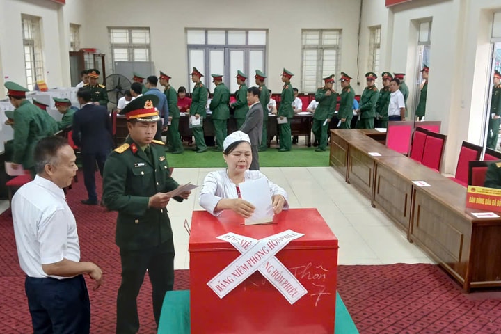 Xã Hòa Lạc: Công bố kết quả bầu cử đại biểu HĐND xã khóa II, nhiệm kỳ 2026-2031