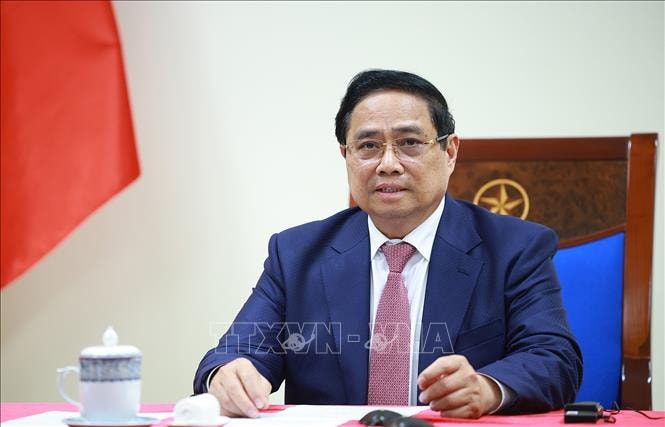 Thủ tướng Phạm Minh Chính điện đàm với Tổng thống Cộng hòa Angola