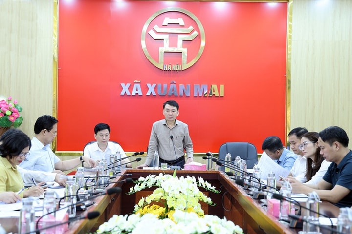 Xuân Mai triển khai công tác chuẩn bị Kỳ họp thứ nhất HĐND xã khóa X
