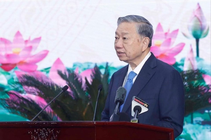 Tổng Bí thư Tô Lâm: Học viện Kỹ thuật quân sự phát huy mạnh mẽ tinh thần “Đoàn kết, bản lĩnh; đổi mới, sáng tạo; trí tuệ, phát triển”