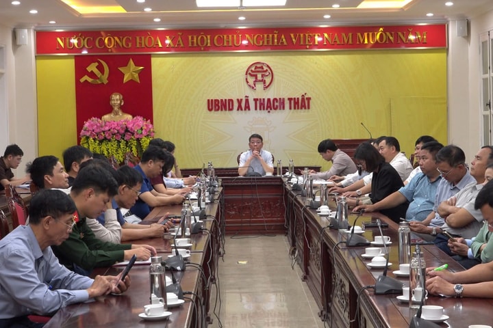 Xã Thạch Thất đóng góp ý kiến vào Quy hoạch tổng thể Thủ đô Hà Nội tầm nhìn 100 năm
