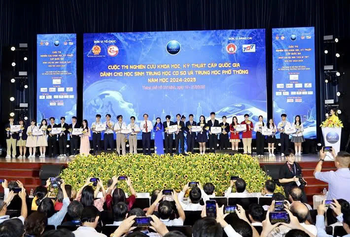 100% địa phương tham gia Cuộc thi nghiên cứu khoa học, kỹ thuật cấp quốc gia