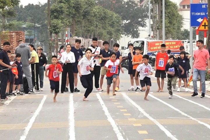Lan tỏa phong trào thể thao học đường tại xã Bình Minh