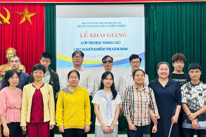 Nâng cao "năng lực số" cho người khiếm thị
