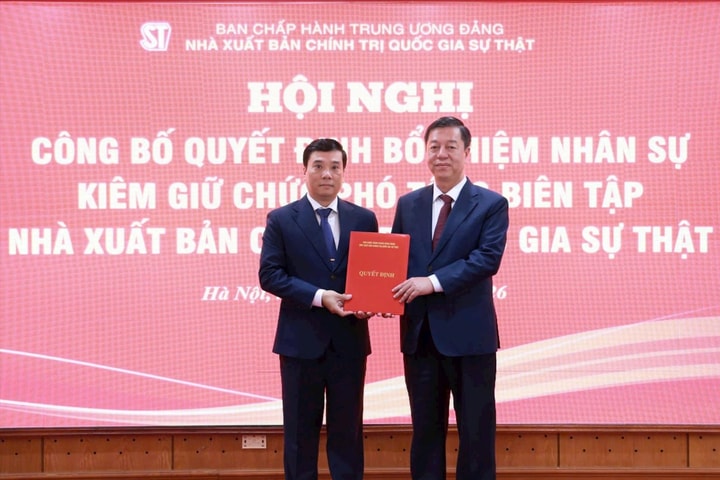 Phó Giám đốc Nhà Xuất bản Chính trị quốc gia Sự thật Nguyễn Thái Bình kiêm giữ chức Phó Tổng Biên tập