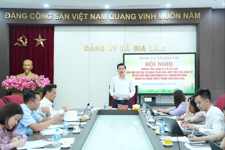 Đảng ủy xã Gia Lâm triển khai nhiệm vụ năm 2026