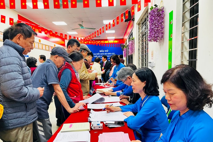 Phường Phương Liệt công bố kết quả bầu cử đại biểu HĐND phường
