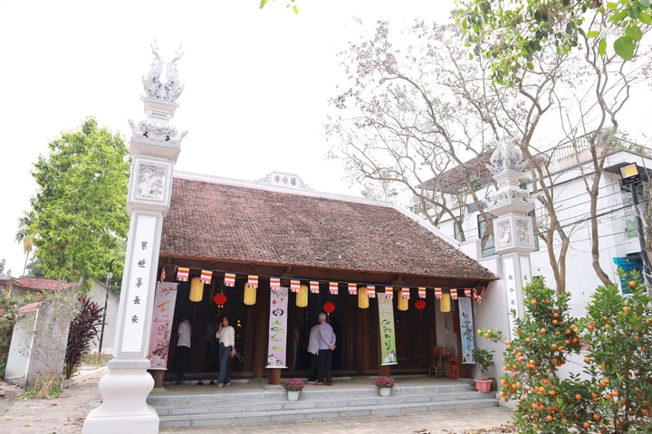 Xã Minh Châu: Khảo sát phục hồi Khu di tích miếu - đền Thủy Thần