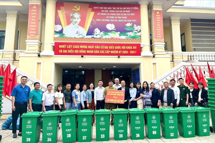 Xã Vĩnh Thanh tăng cường giải pháp bảo vệ môi trường và phòng, chống dịch bệnh