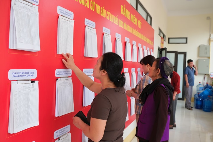 24 đại biểu trúng cử HĐND xã Kim Anh
