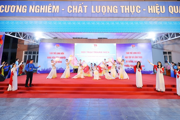 Hội trại thanh niên phường Long Biên: Nhiều hoạt động thiết thực, ý nghĩa