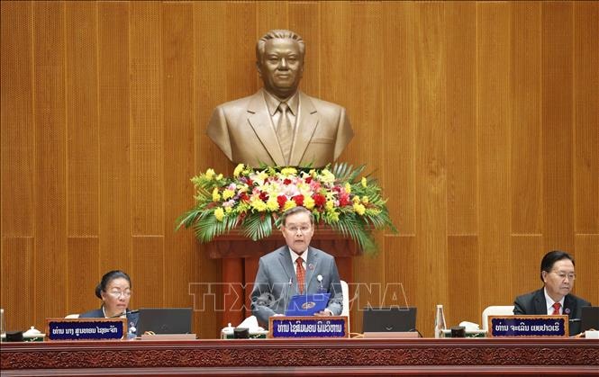 Lào khai mạc Kỳ họp thứ nhất Quốc hội khóa X