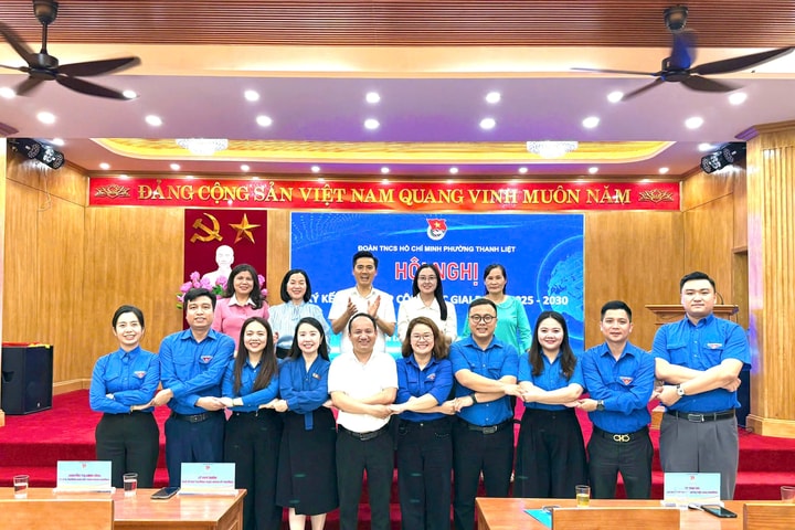 Đoàn phường Thanh Liệt ký kết phối hợp công tác giai đoạn 2025–2030