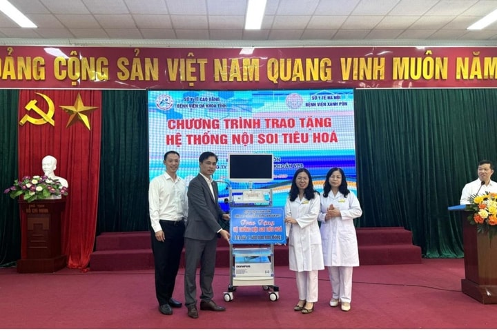 Bệnh viện Đa khoa Xanh Pôn hỗ trợ, chuyển giao kỹ thuật nội soi tại Bệnh viện Đa khoa tỉnh Cao Bằng