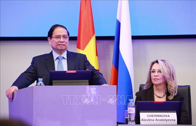 Thủ tướng Phạm Minh Chính thăm Đại học hàng đầu của LB Nga