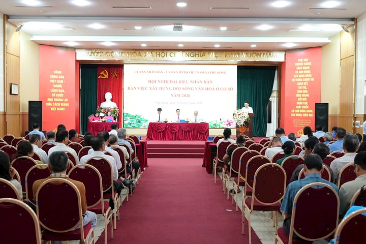 Xã Phù Đổng: 100% các thôn đạt danh hiệu “Thôn văn hóa”