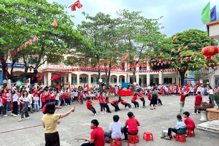 Xã Chương Dương tổ chức Ngày hội Thiếu nhi vui khỏe tiến bước lên Đoàn