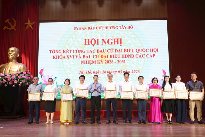 Phường Tây Hồ: Công tác bầu cử diễn ra thành công, đúng quy định và an toàn