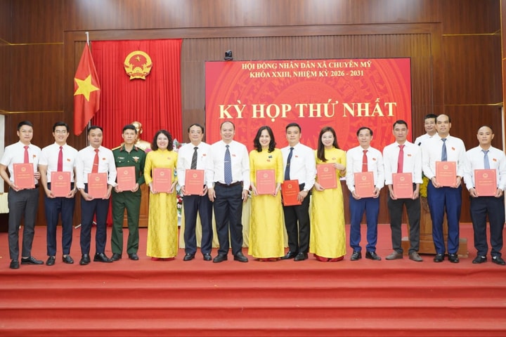 HĐND xã Chuyên Mỹ kiện toàn bộ máy, quyết định nhiều nội dung quan trọng