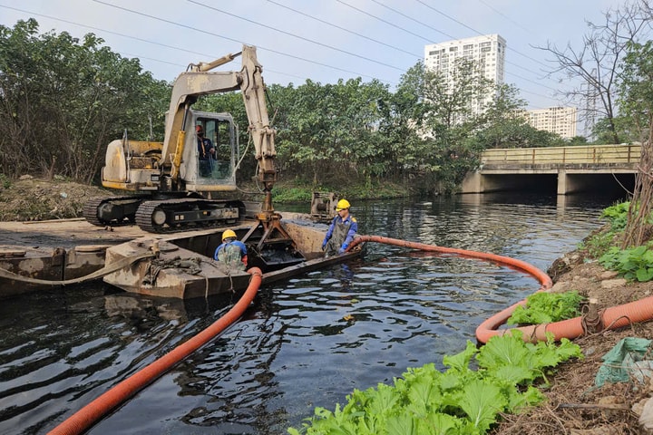 Chủ động ứng phó, nâng cao năng lực thoát nước đô thị Thủ đô
