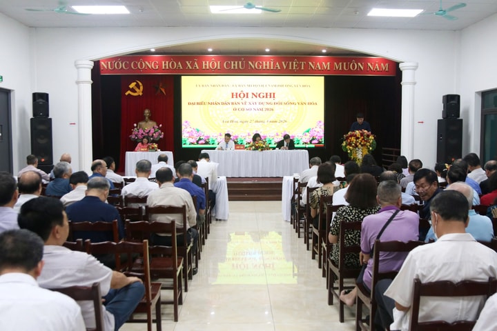 Phường Yên Hòa đặt mục tiêu trên 92% Gia đình văn hóa năm 2026