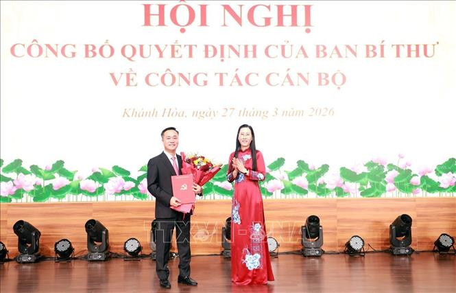 Thứ trưởng Bộ Xây dựng Nguyễn Việt Hùng giữ chức Phó Bí thư Tỉnh ủy Khánh Hòa