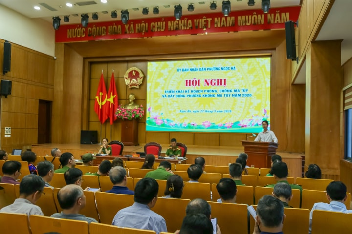 Xây dựng phường Ngọc Hà không ma túy năm 2026