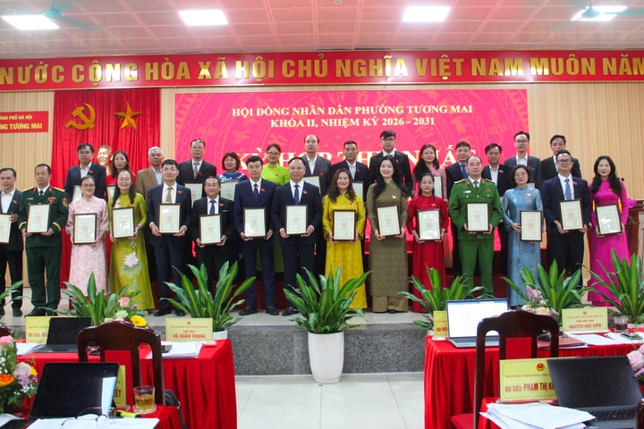 HĐND phường Tương Mai kiện toàn bộ máy nhân sự