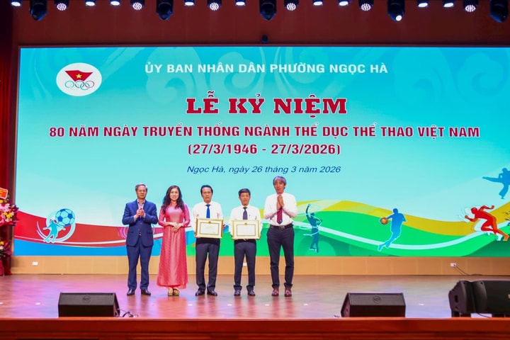 Phường Ngọc Hà bứt phá từ phong trào thể thao, kiến tạo nền tảng phát triển mới