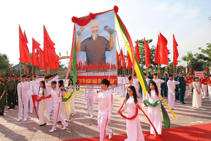 Thể thao góp phần xây dựng con người Hồng Vân trong giai đoạn mới