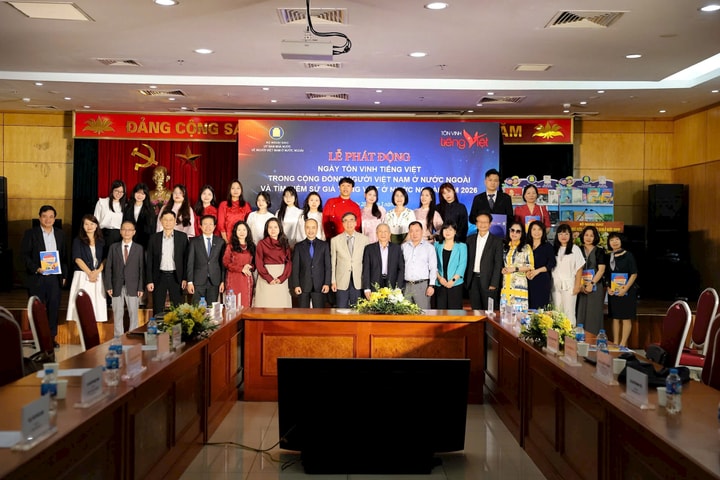 Phát động Ngày Tôn vinh tiếng Việt và Tìm kiếm Sứ giả tiếng Việt ở nước ngoài năm 2026