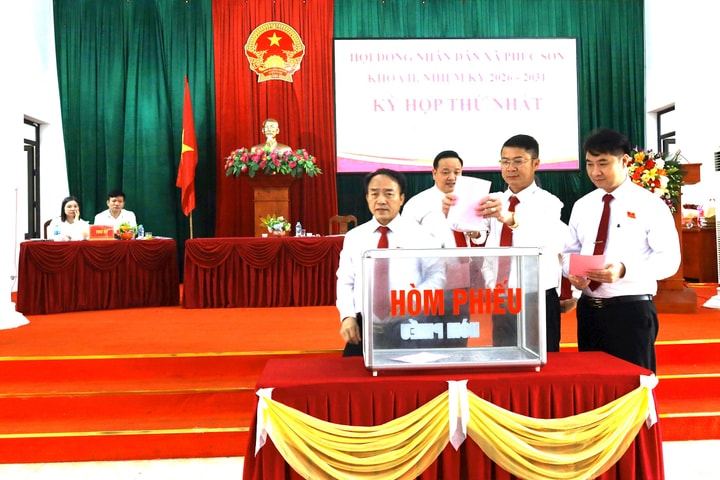 Phúc Sơn kiện toàn bộ máy sau bầu cử