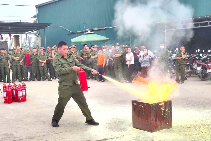Tăng cường “lá chắn tại chỗ” từ tuyên truyền phòng cháy, chữa cháy và cứu nạn, cứu hộ