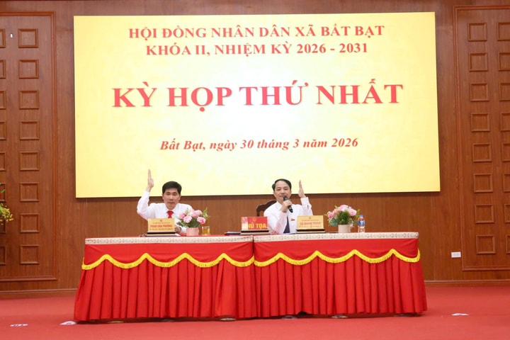 Xã Bất Bạt kiện toàn các chức danh lãnh đạo chủ chốt nhiệm kỳ 2026-2031