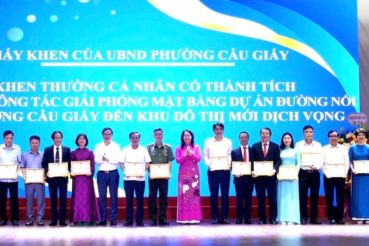 Phường Cầu Giấy: Sức mạnh lòng dân làm nên thành công của ngày hội bầu cử