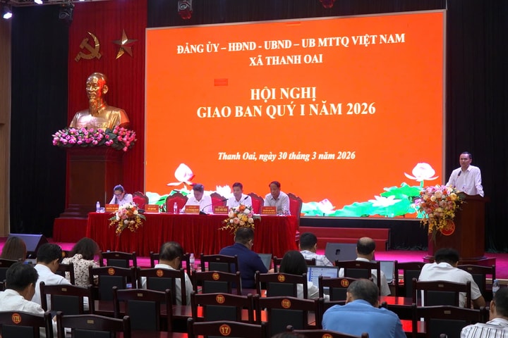 Xã Thanh Oai chủ động, quyết liệt trong tổ chức thực hiện các nhiệm vụ