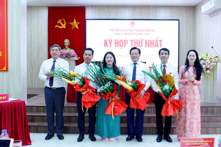 HĐND phường Hồng Hà hoàn thành kỳ họp thứ nhất, quyết định nhiều nội dung quan trọng