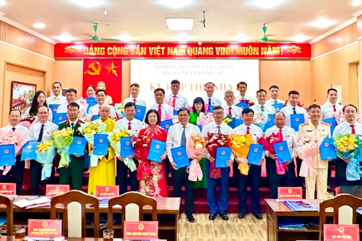 Xã Đại Thanh kiện toàn các chức danh lãnh đạo chủ chốt nhiệm kỳ 2026-2031
